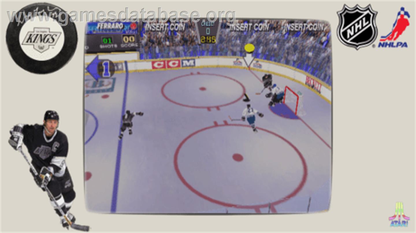 Wayne Gretzky's 3D Hockey - Arcade - Artwork - Artwork