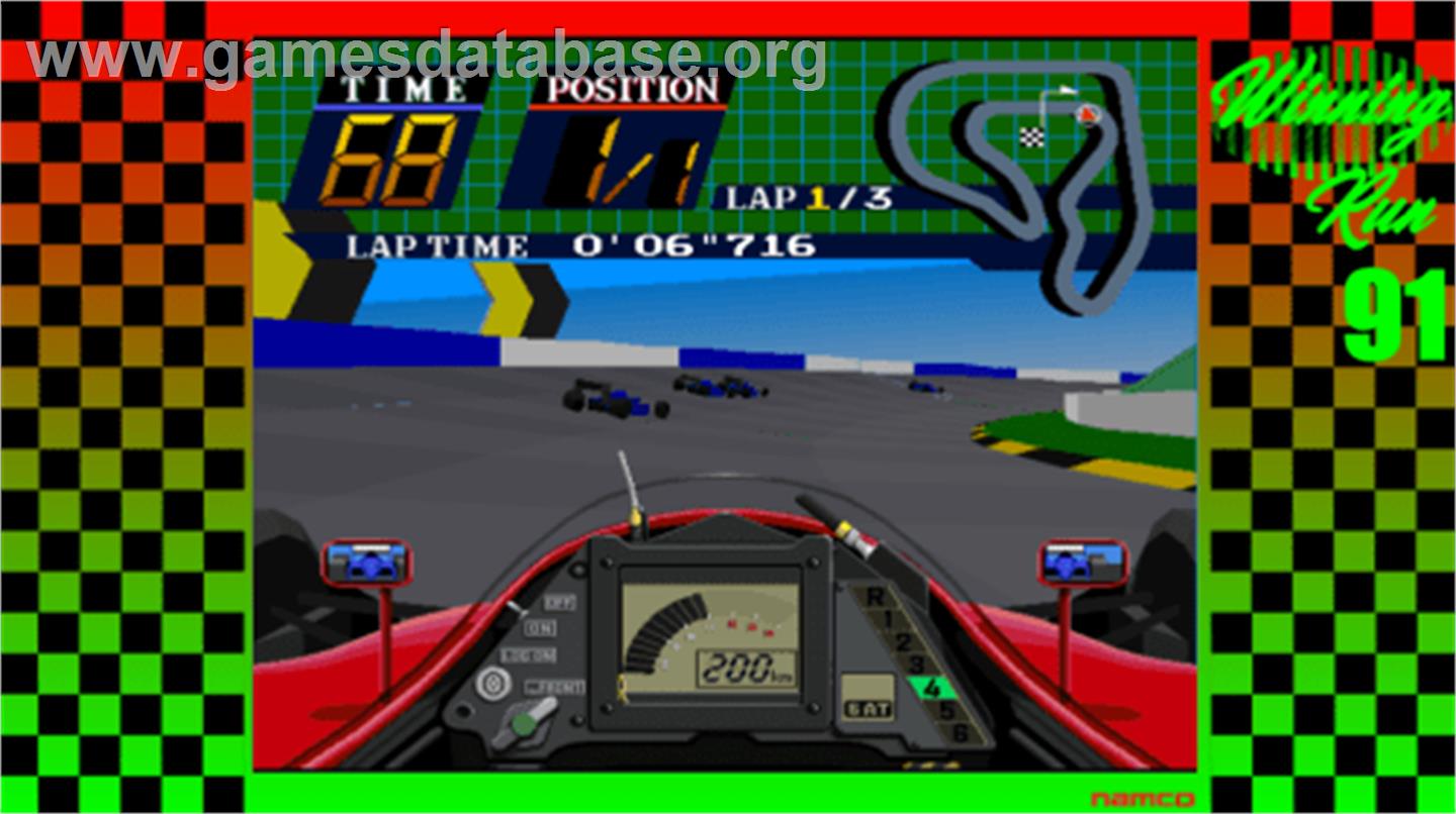 Winning Run 91 - Arcade - Artwork - Artwork