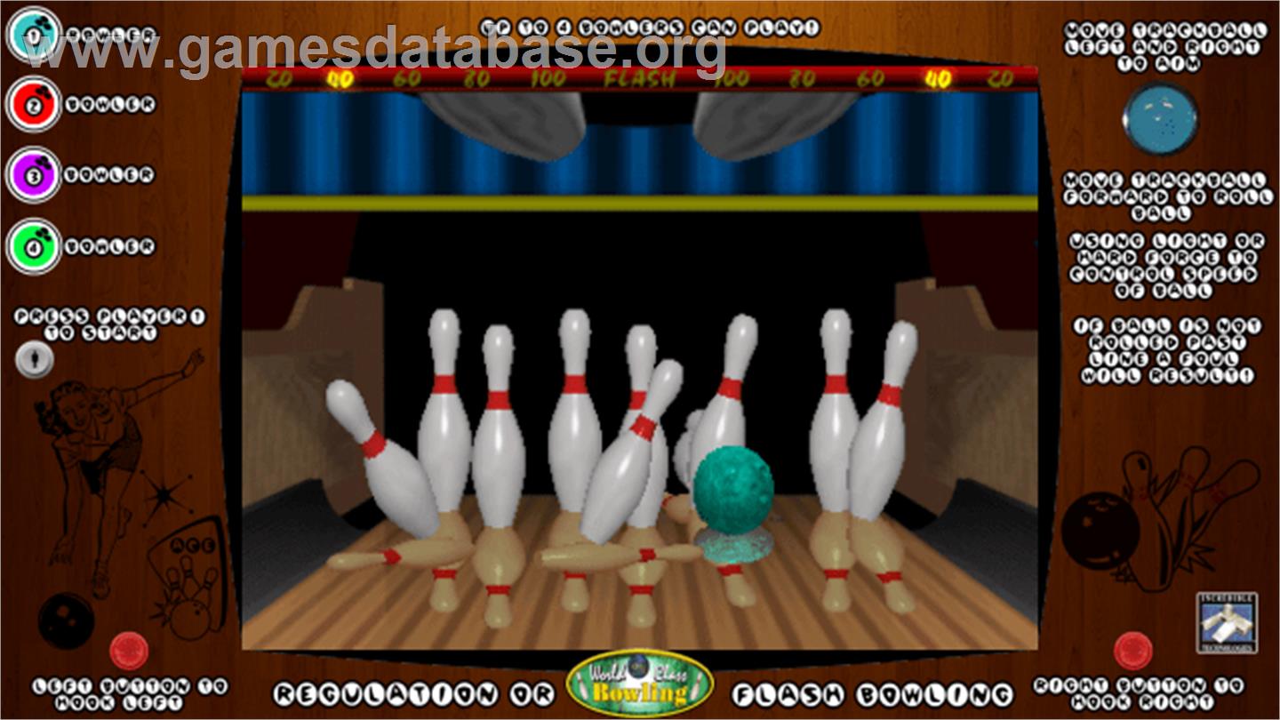 World Class Bowling Deluxe - Arcade - Artwork - Artwork