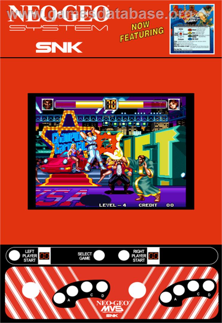 World Heroes 2 Jet - Arcade - Artwork - Artwork