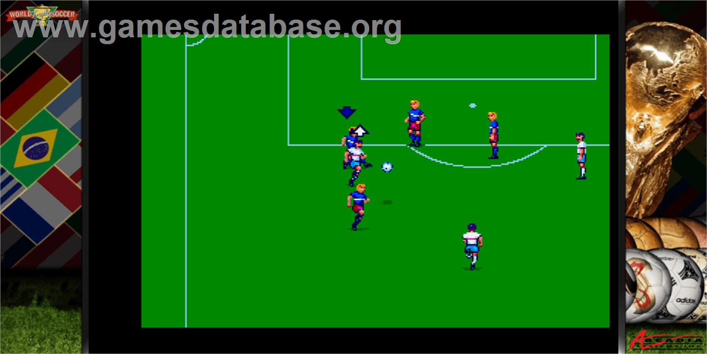 World Trophy Soccer - Arcade - Artwork - Artwork