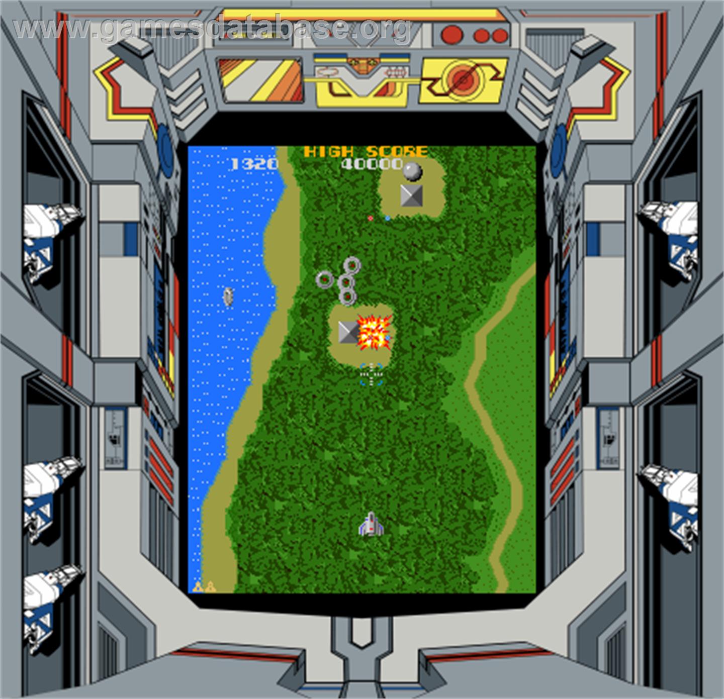 Xevious - Arcade - Artwork - Artwork