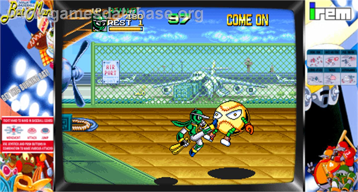 Yakyuu Kakutou League-Man - Arcade - Artwork - Artwork