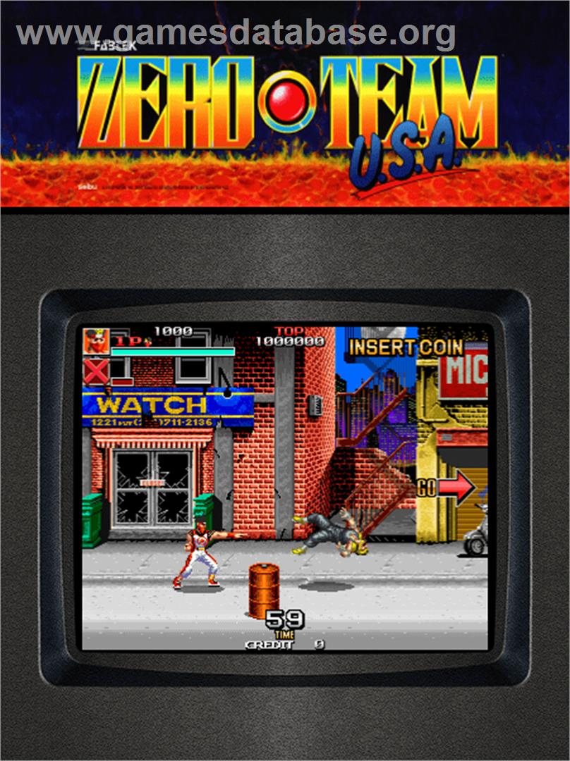 Zero Team Suicide Revival Kit - Arcade - Artwork - Artwork