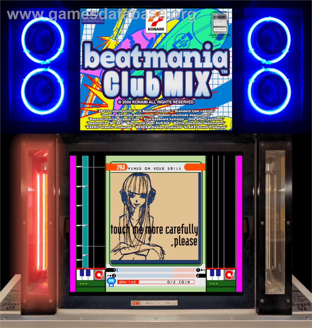 beatmania Club MIX - Arcade - Artwork - Artwork