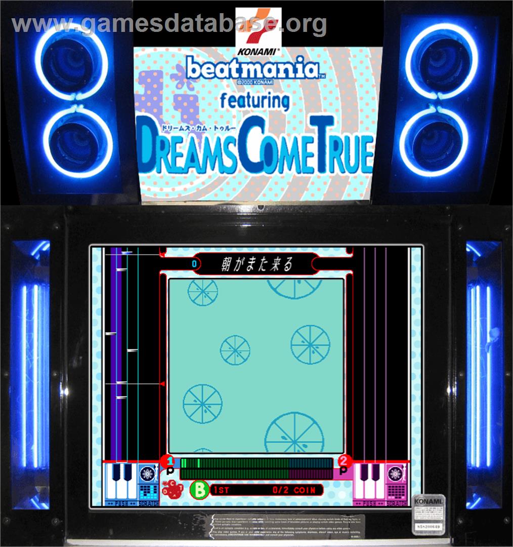 beatmania featuring Dreams Come True - Arcade - Artwork - Artwork