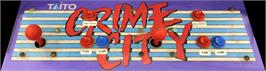 Arcade Control Panel for Crime City.
