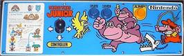 Arcade Control Panel for Donkey Kong Junior.