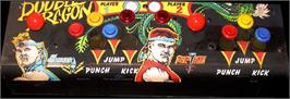 Arcade Control Panel for Double Dragon.