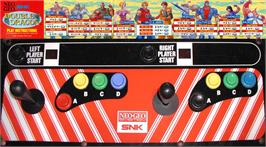 Arcade Control Panel for Double Dragon.