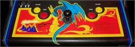 Arcade Control Panel for Dragon Spirit.