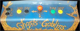 Arcade Control Panel for Ghosts'n Goblins.