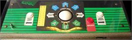 Arcade Control Panel for Golden Tee Golf II.