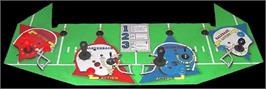 Arcade Control Panel for John Elway's Team Quarterback.