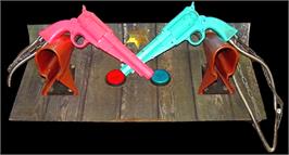 Arcade Control Panel for Lethal Enforcers II: Gun Fighters.