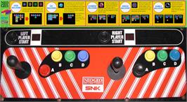 Arcade Control Panel for Magical Drop II.