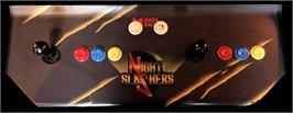 Arcade Control Panel for Night Slashers.