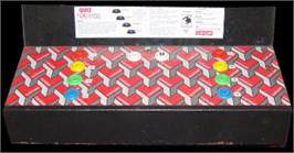 Arcade Control Panel for Quiz & Dragons: Capcom Quiz Game.