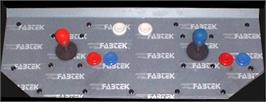 Arcade Control Panel for Raiden Fighters Jet.