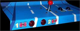 Arcade Control Panel for Road Fighter.