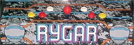 Arcade Control Panel for Rygar.