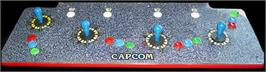 Arcade Control Panel for Saturday Night Slam Masters.