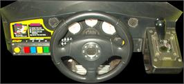 Arcade Control Panel for Scud Race Plus.