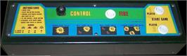 Arcade Control Panel for Super Galaxians.