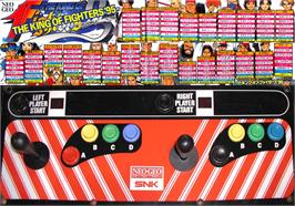 Arcade Control Panel for The King of Fighters '95.
