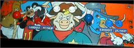 Arcade Control Panel for Wild West C.O.W.-Boys of Moo Mesa.