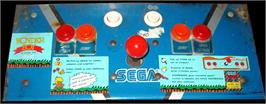 Arcade Control Panel for Wonder Boy Deluxe.