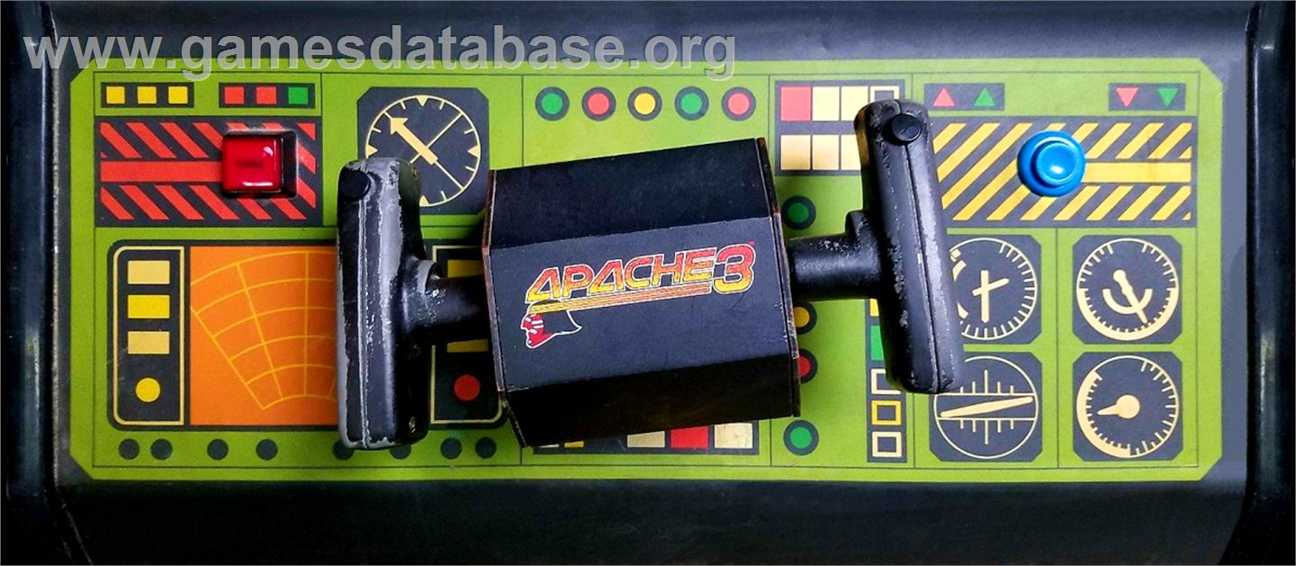 Apache 3 - Arcade - Artwork - Control Panel