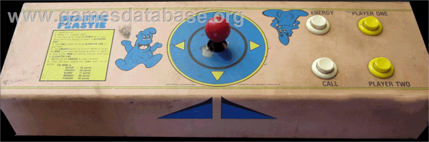 Beastie Feastie - Arcade - Artwork - Control Panel