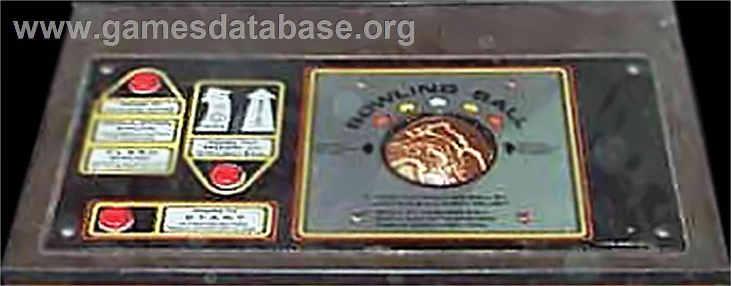 Bowling Alley - Arcade - Artwork - Control Panel