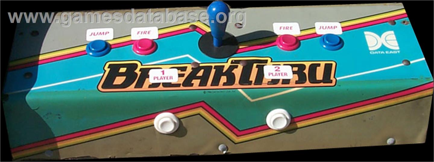 Break Thru - Arcade - Artwork - Control Panel