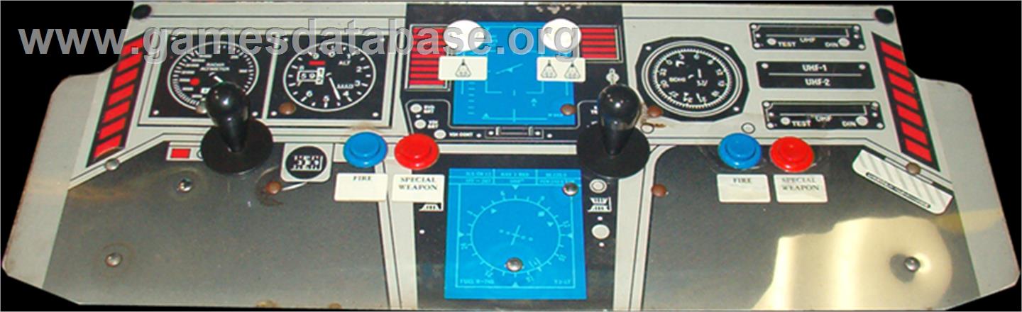Carrier Air Wing - Arcade - Artwork - Control Panel