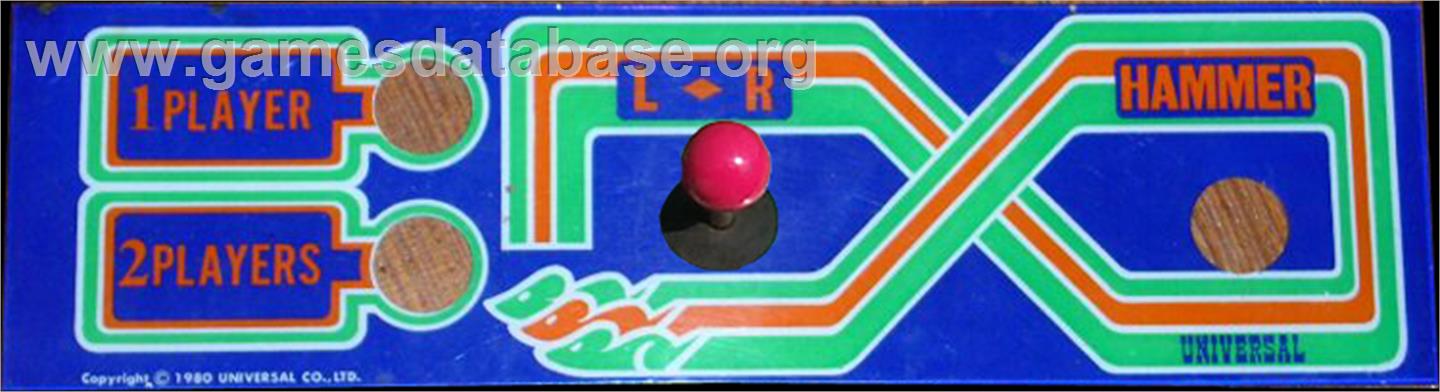 Cheeky Mouse - Arcade - Artwork - Control Panel