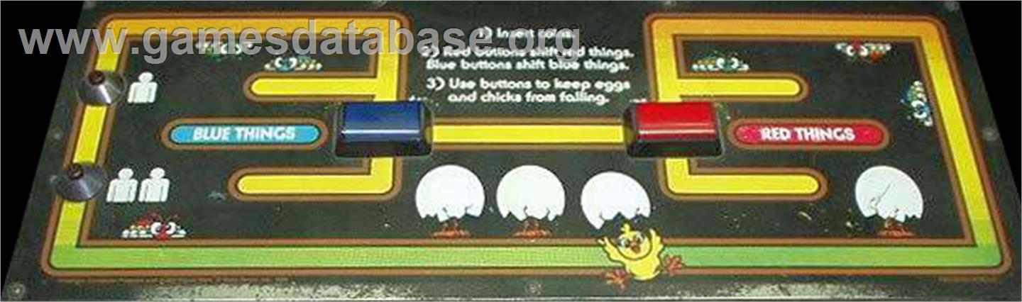 Chicken Shift - Arcade - Artwork - Control Panel