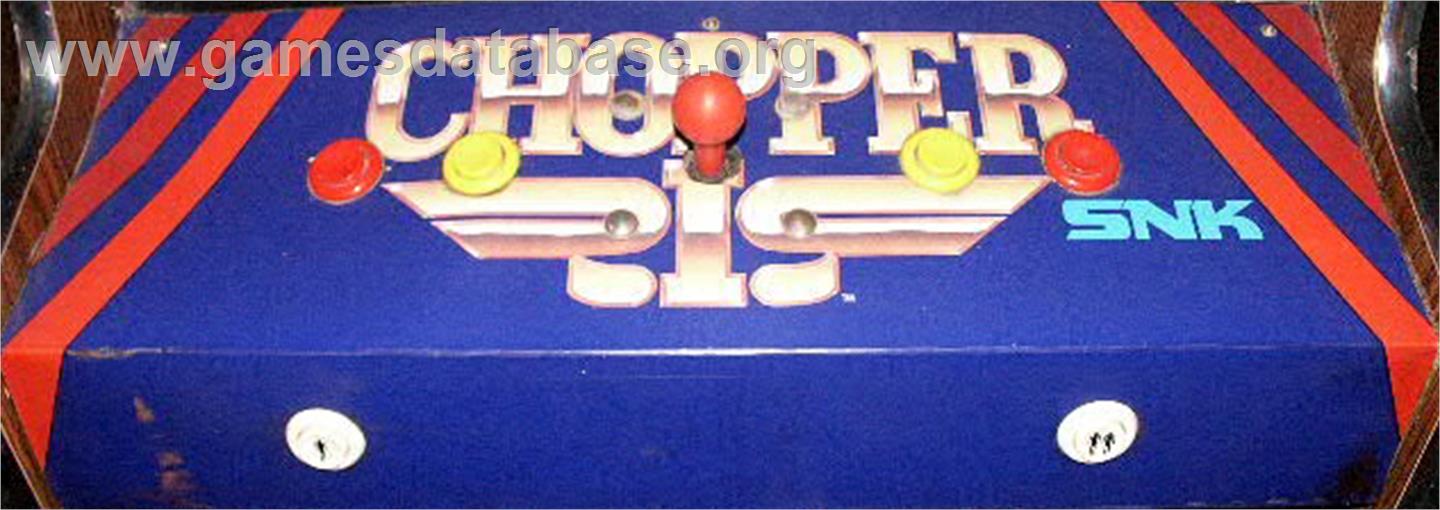 Chopper I - Arcade - Artwork - Control Panel
