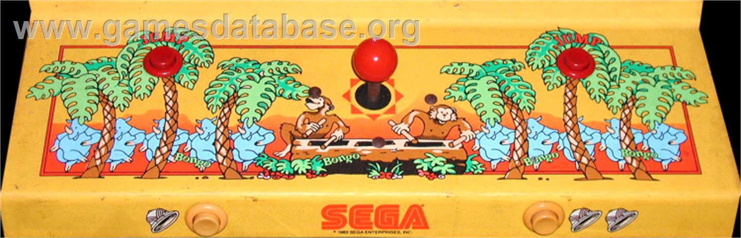 Congo Bongo - Arcade - Artwork - Control Panel