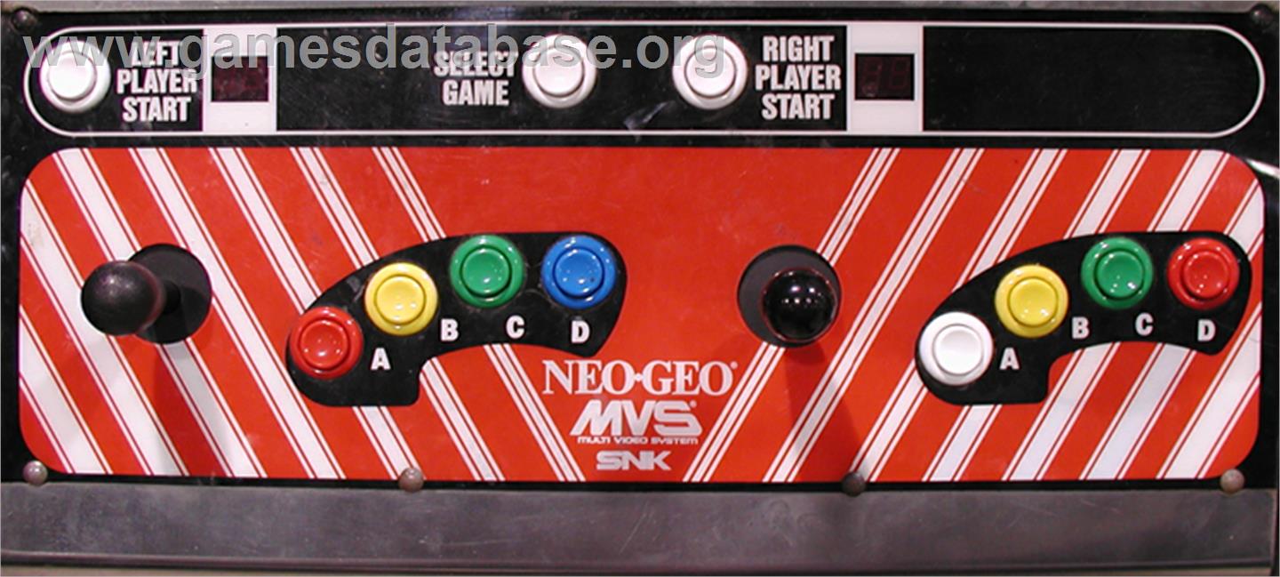 Crouching Tiger Hidden Dragon 2003 Super Plus - Arcade - Artwork - Control Panel