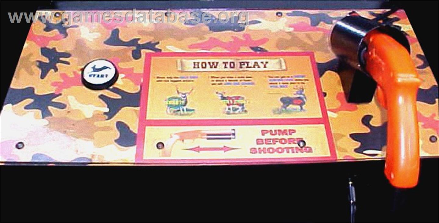 Deer Hunting USA V4.0 - Arcade - Artwork - Control Panel