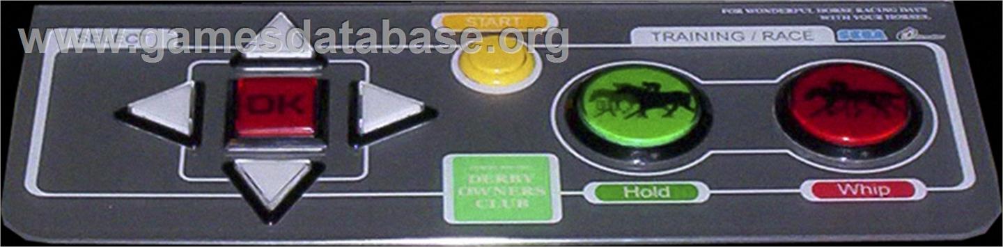 Derby Owners Club - Arcade - Artwork - Control Panel