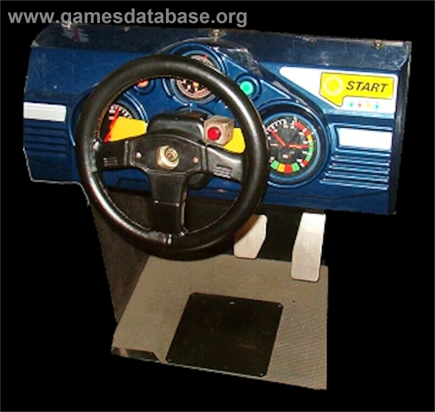 F1 Exhaust Note - Arcade - Artwork - Control Panel