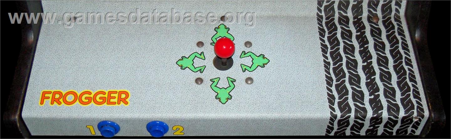 Frogger - Arcade - Artwork - Control Panel