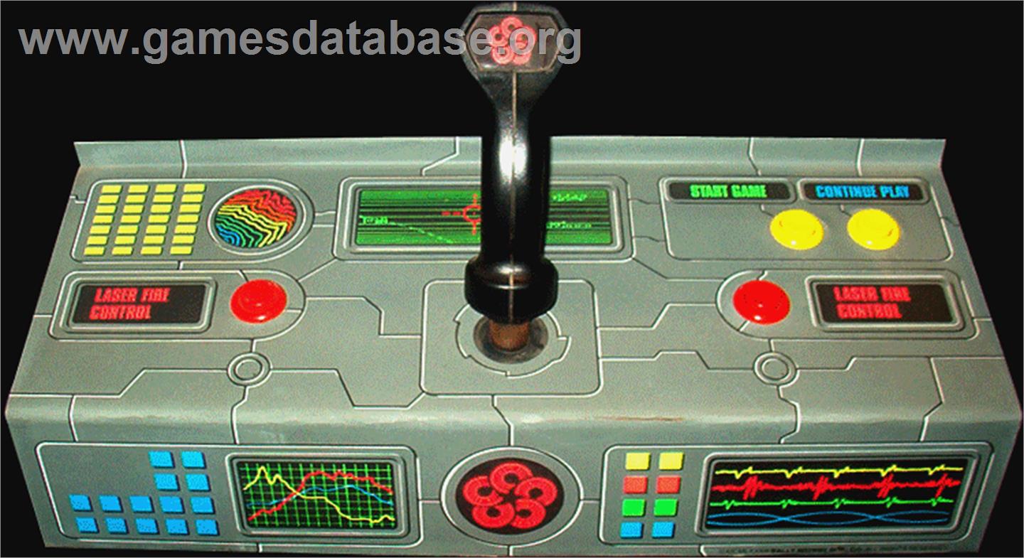 Galaxy Ranger - Arcade - Artwork - Control Panel