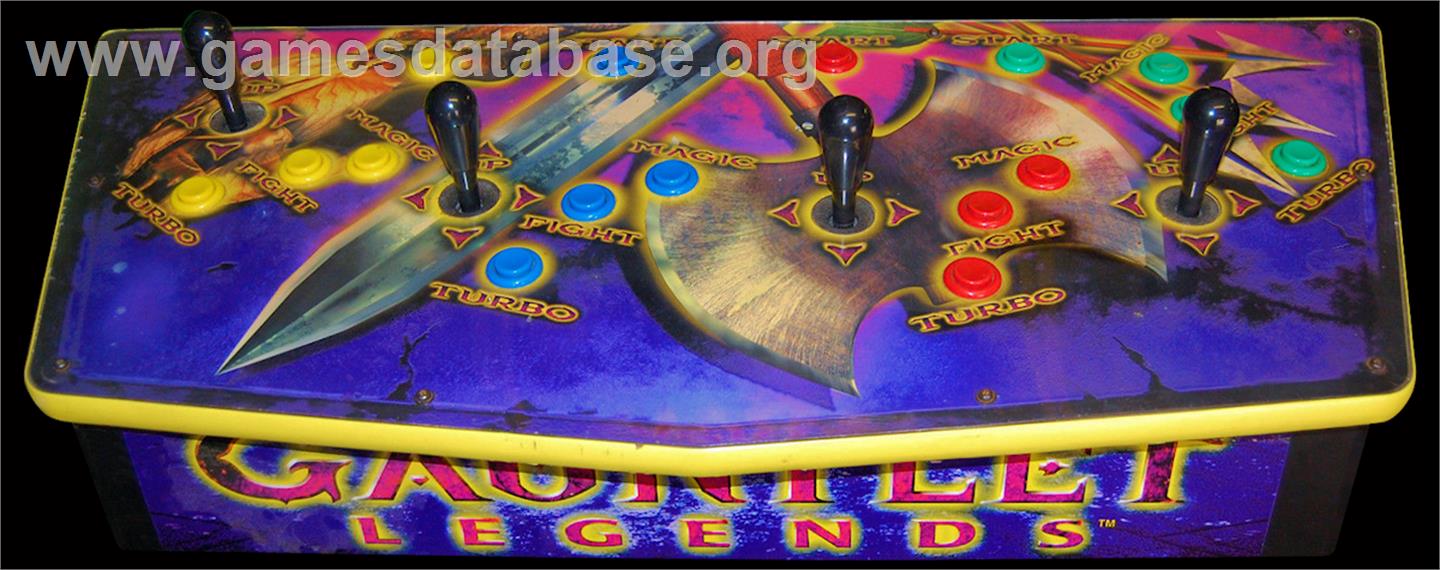 Gauntlet Legends - Arcade - Artwork - Control Panel