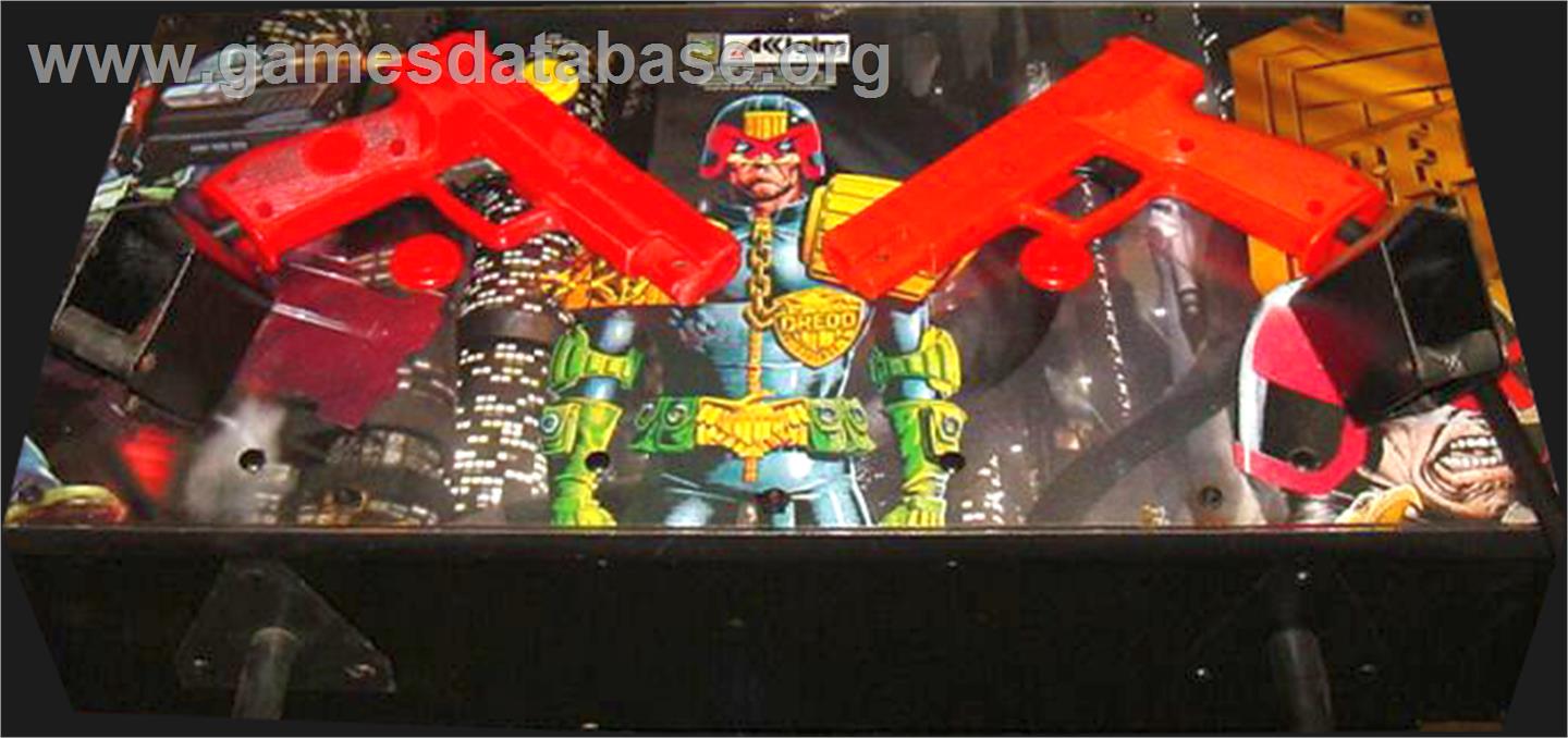 Judge Dredd - Arcade - Artwork - Control Panel