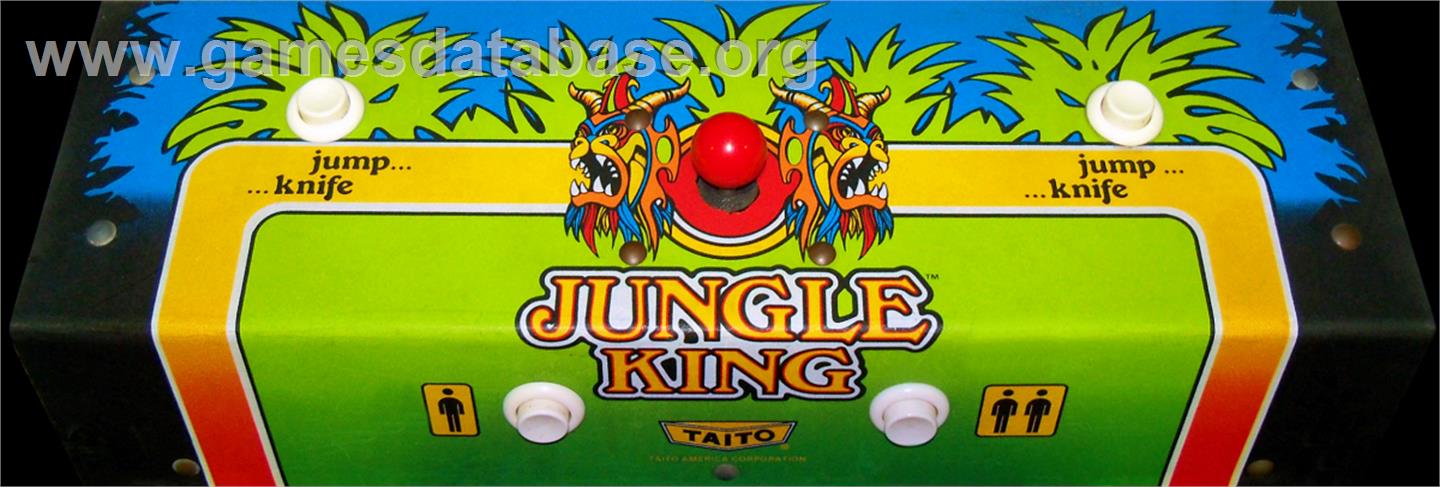 Jungle King - Arcade - Artwork - Control Panel