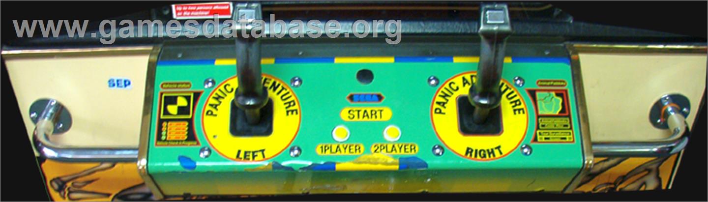 Jurassic Park - Arcade - Artwork - Control Panel